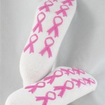 Breast Cancer Ribbons PromoTreds Socks